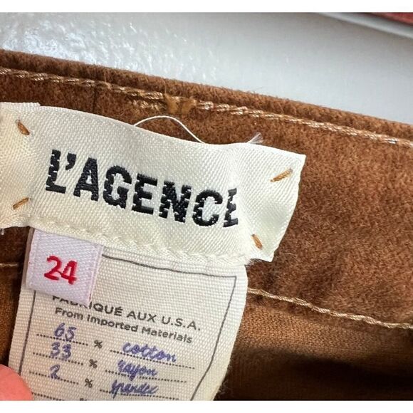 L'agence Margot Skinny High Rise Java Crop Jeans Sz. 24 - Picture 3 of 5